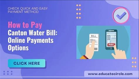 canton water bill payment.